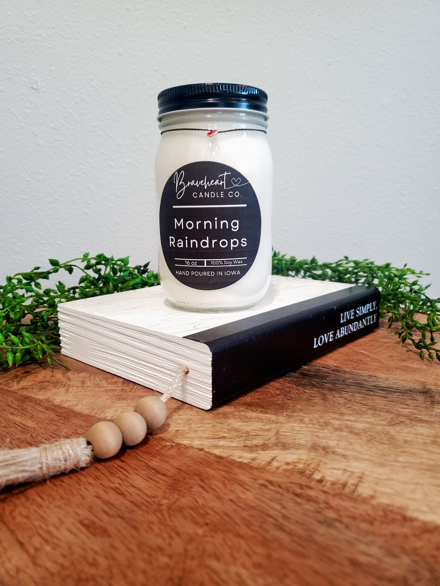 Morning Raindrops 16oz Candle