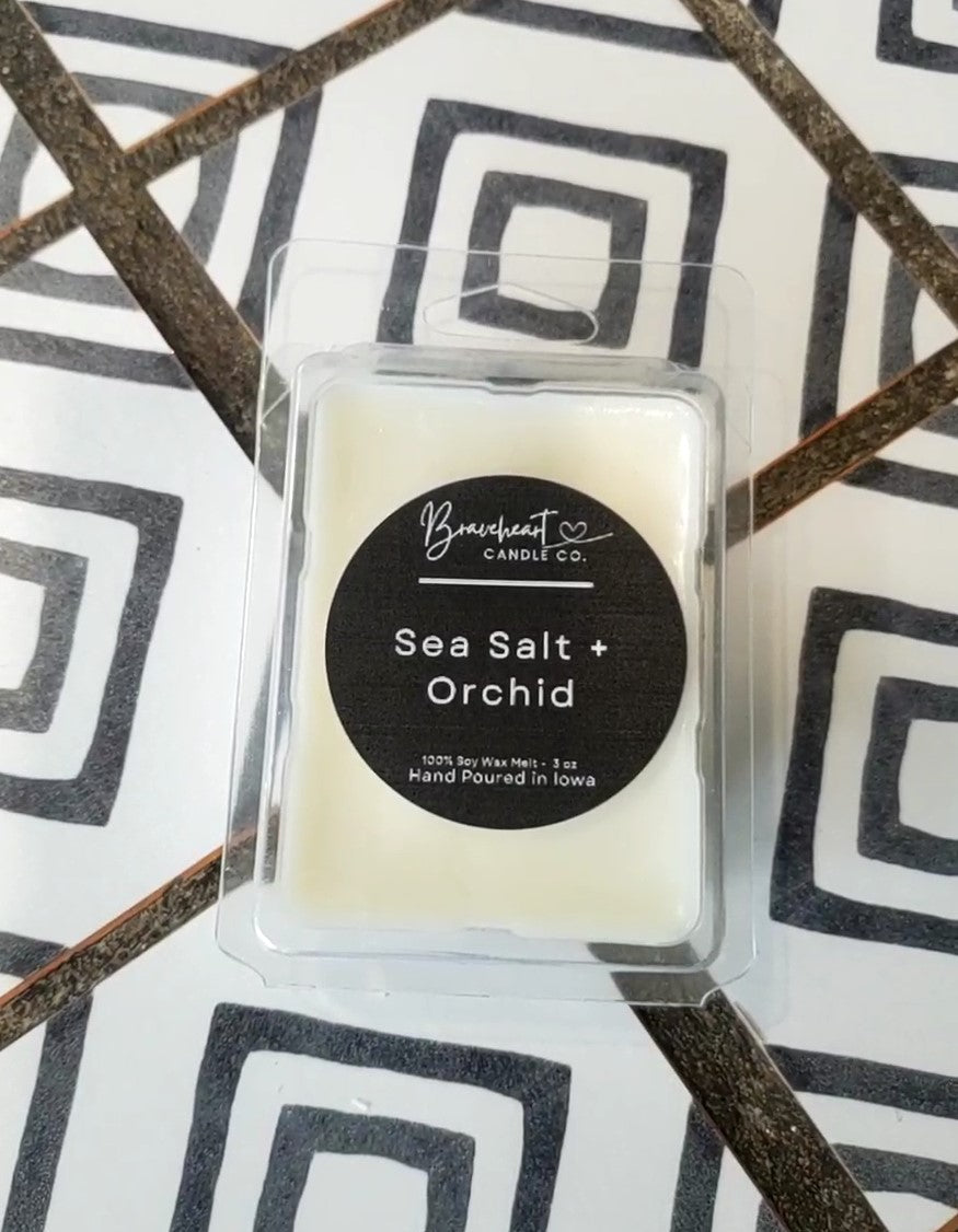 Sea Salt + Orchid Wax Melt